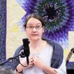 Rachel Taylor speaking at Raleigh Mennonite Jan. 1, 2017