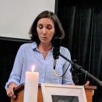 Melissa preaching on Oct. 29, 2017