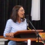 Melissa preaching at RMC June 10, 2018