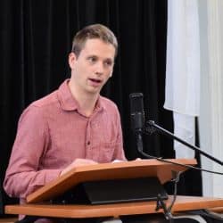 Nathan Hershberger preaching at RMC Feb. 17, 2019