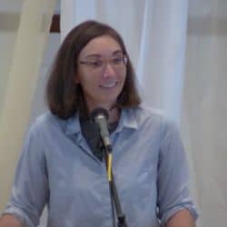 Melissa preaching on Nov. 7. 2021