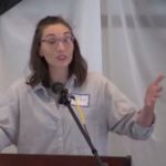 Raleigh Mennonite Church Melissa preaching at RMC on Feb. 6, 2022