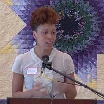 Chalice Overy preaches at RMC on Aug. 14, 2022