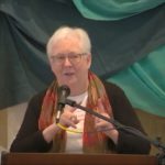 Raleigh Mennonite Church Susan preaching at RMC on Dec. 4, 2022