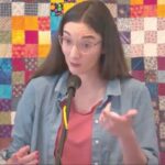 Raleigh Mennonite Church Melissa Florer-Bixler preaches