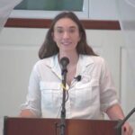 Melissa preaches on Easter at RMC