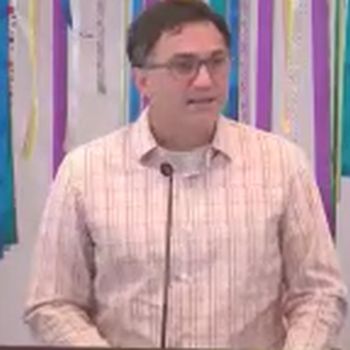 Isaac Villegas preaches at RMC
