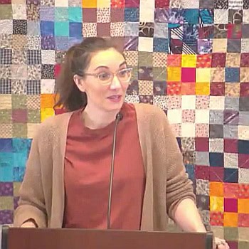 Melissa preaching on March 9, 2025